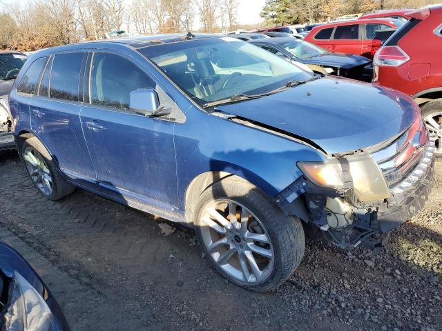 2FMDK30C49BA64539 - 2009 FORD EDGE SPORT BLUE photo 4