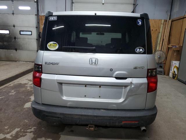 5J6YH28319L003131 - 2009 HONDA ELEMENT LX Gümüş foto 6