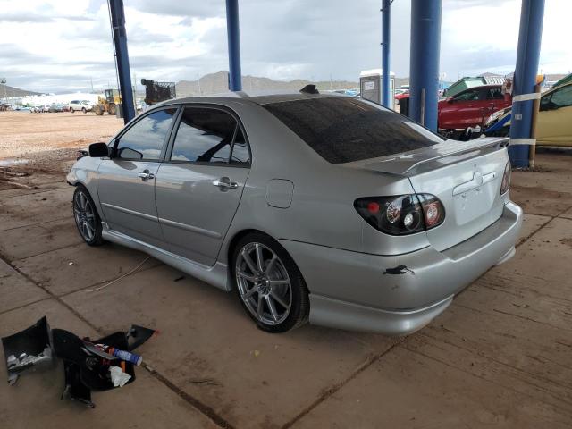 1NXBR32E67Z903244 - 2007 TOYOTA COROLLA CE ვერცხლისფერი ფოტო 2