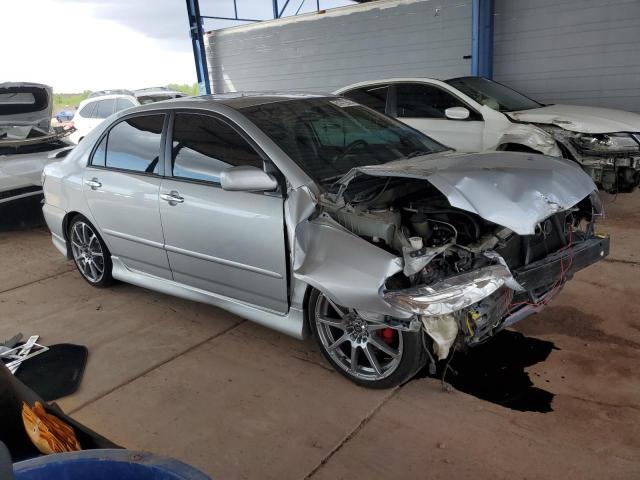 1NXBR32E67Z903244 - 2007 TOYOTA COROLLA CE ვერცხლისფერი ფოტო 4