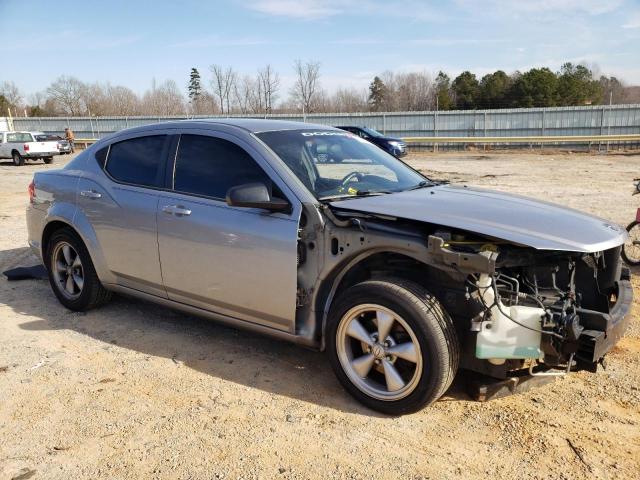 1C3CDZAB0EN169925 - 2014 DODGE AVENGER SE SILVER photo 4