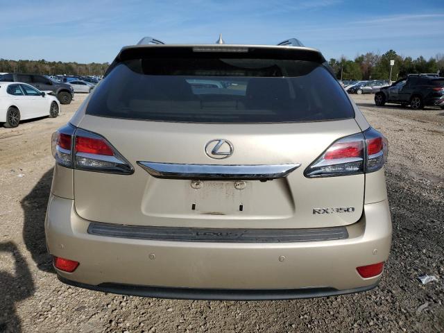 2T2ZK1BA3FC159179 - 2015 LEXUS RX 350 GOLD photo 6