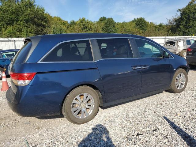 5FNRL5H62GB086685 - 2016 HONDA ODYSSEY EXL BLUE photo 3
