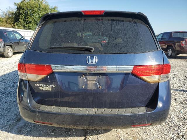 5FNRL5H62GB086685 - 2016 HONDA ODYSSEY EXL BLUE photo 6