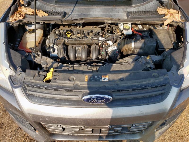 1FMCU0F71EUE56770 - 2014 FORD ESCAPE S GRAY photo 12