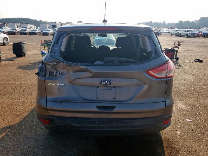 1FMCU0F71EUE56770 - 2014 FORD ESCAPE S GRAY photo 6