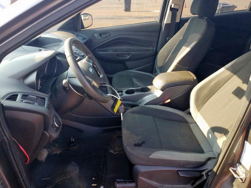 1FMCU0F71EUE56770 - 2014 FORD ESCAPE S GRAY photo 7