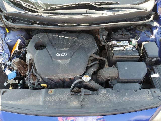 KMHCT4AE0CU113946 - 2012 HYUNDAI ACCENT GLS 蓝色 照片 11