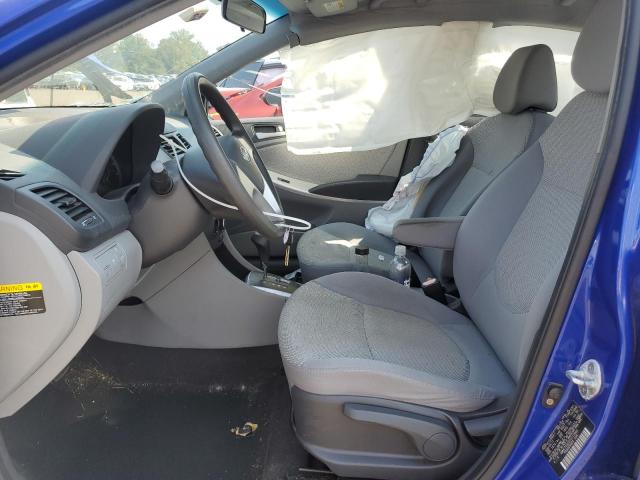 KMHCT4AE0CU113946 - 2012 HYUNDAI ACCENT GLS 蓝色 照片 7