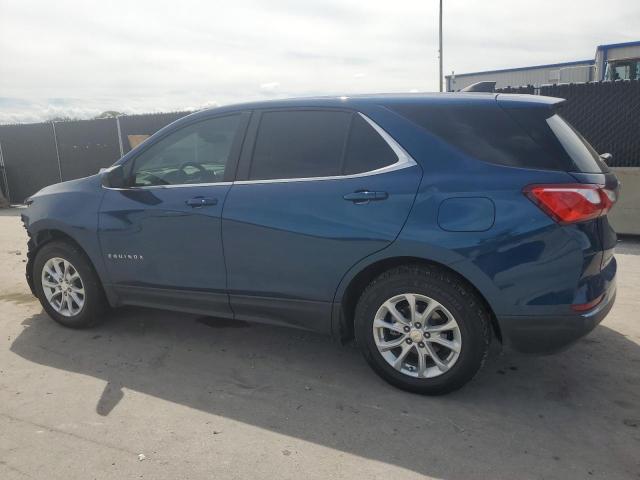 3GNAXUEV6ML388959 - 2021 CHEVROLET EQUINOX LT Синій фото 2
