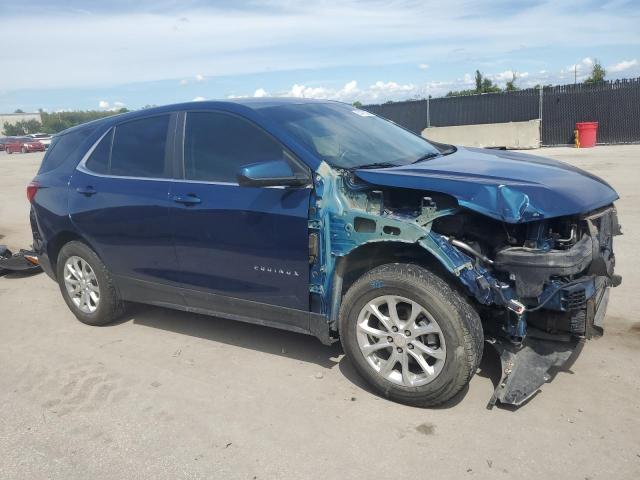 3GNAXUEV6ML388959 - 2021 CHEVROLET EQUINOX LT Синій фото 4