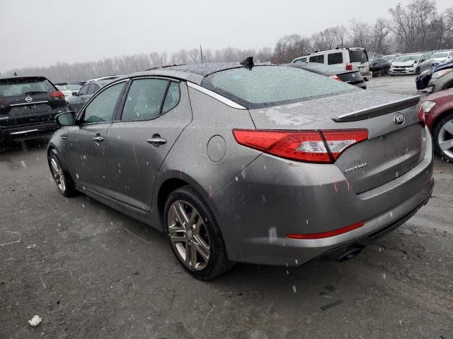 5XXGR4A66DG101739 - 2013 KIA OPTIMA SX GRAY photo 2