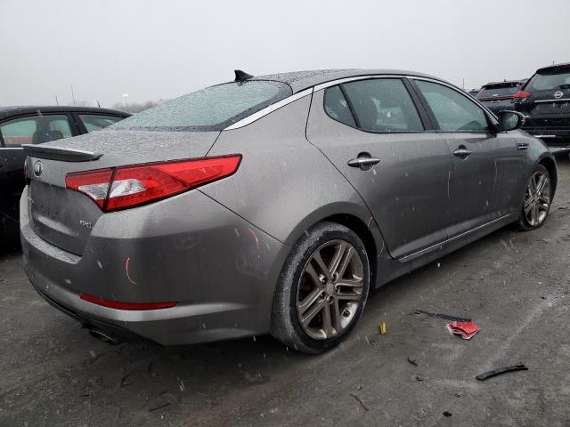 5XXGR4A66DG101739 - 2013 KIA OPTIMA SX GRAY photo 3