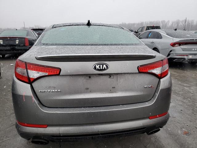 5XXGR4A66DG101739 - 2013 KIA OPTIMA SX GRAY photo 6