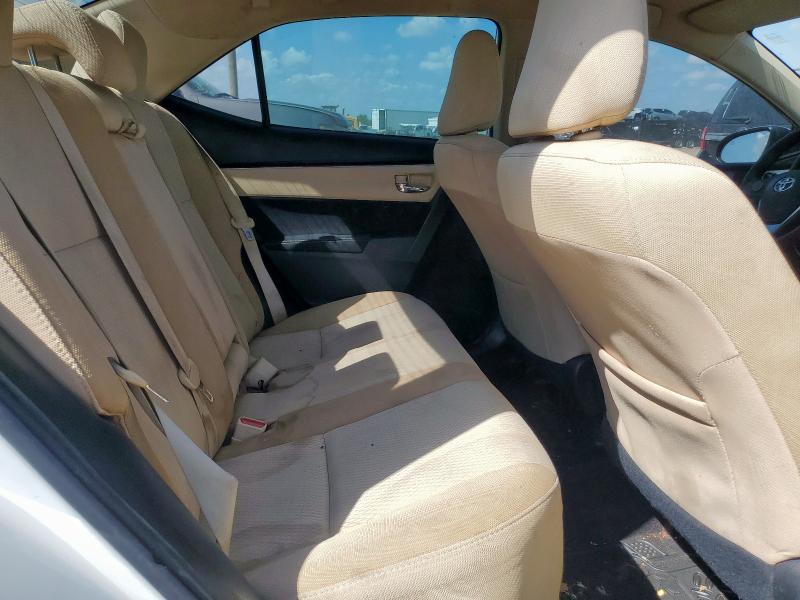 2T1BURHE5HC810470 - 2017 TOYOTA COROLLA L WHITE photo 10