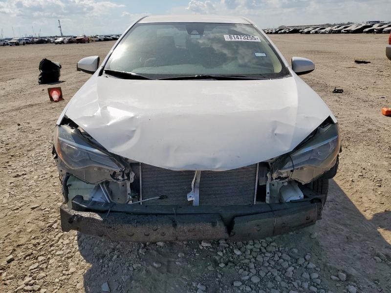 2T1BURHE5HC810470 - 2017 TOYOTA COROLLA L WHITE photo 5