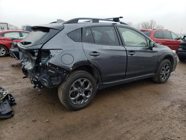 JF2GTHRC7PH229967 - 2023 SUBARU CROSSTREK SPORT GRAY photo 3