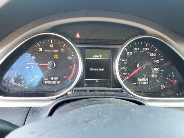 WA1LGAFE7CD009397 - 2012 AUDI Q7 PREMIUM PLUS Szary zdjęcie 9