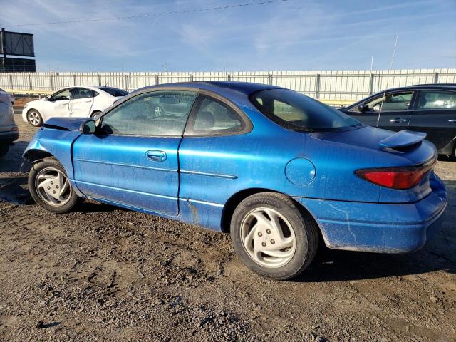 3FAKP1133YR243483 - 2000 FORD ESCORT ZX2 BLUE photo 2