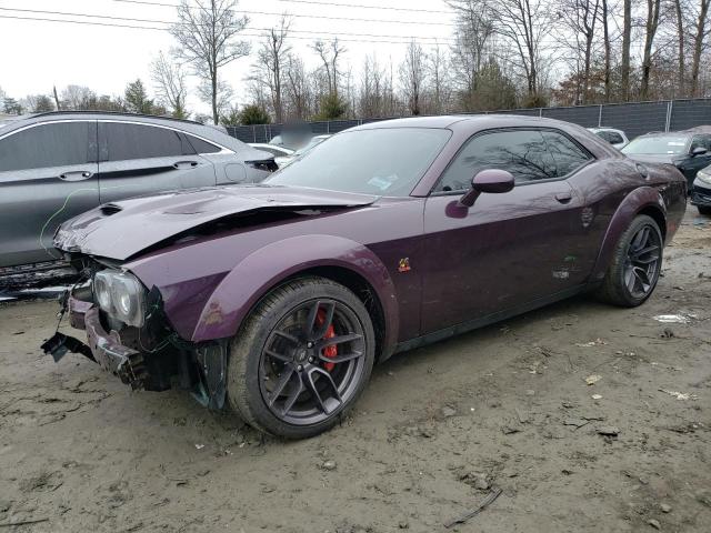 2C3CDZFJ6MH503222 - 2021 DODGE CHALLENGER R/T SCAT PACK PURPLE photo 1
