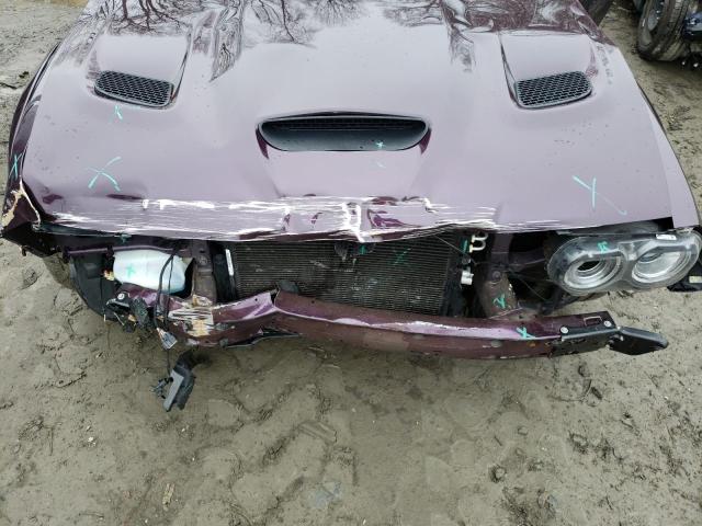 2C3CDZFJ6MH503222 - 2021 DODGE CHALLENGER R/T SCAT PACK PURPLE photo 11