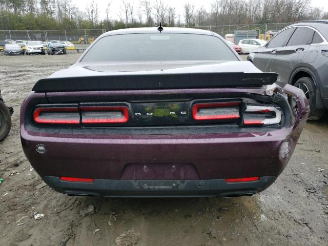 2C3CDZFJ6MH503222 - 2021 DODGE CHALLENGER R/T SCAT PACK PURPLE photo 6