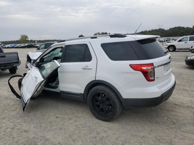 1FM5K7D87DGC62079 - 2013 FORD EXPLORER XLT Biały zdjęcie 2