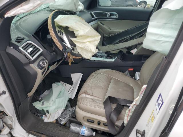 1FM5K7D87DGC62079 - 2013 FORD EXPLORER XLT Biały zdjęcie 7