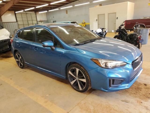 4S3GTAL65H3708282 - 2017 SUBARU IMPREZA SPORT 蓝色 照片 4