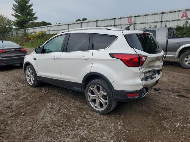 1FMCU9J91KUC01741 - 2019 FORD ESCAPE TITANIUM Blanco foto 2