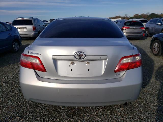 4T1BE46K57U149027 - 2007 TOYOTA CAMRY CE SILVER photo 6