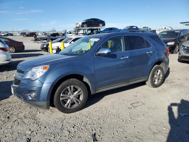 2CNALFEC6B6206060 - 2011 CHEVROLET EQUINOX LTZ BLUE photo 1