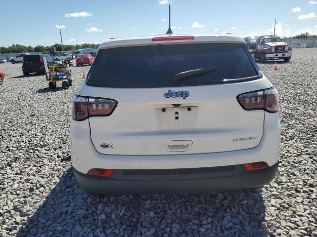3C4NJCAB7LT159058 - 2020 JEEP COMPASS SPORT WHITE photo 6