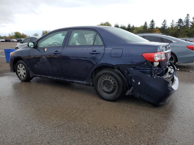 2T1BU4EE9DC029047 - 2013 TOYOTA COROLLA BASE Niebieski zdjęcie 2