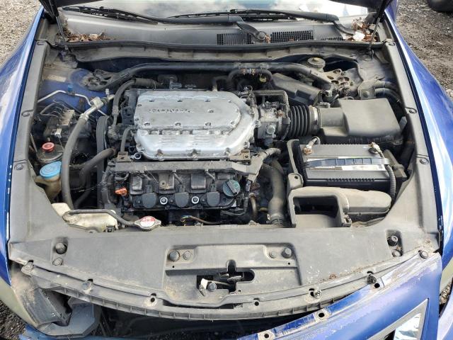 1HGCS22809A006993 - 2009 HONDA ACCORD EXL ლურჯი ფოტო 11