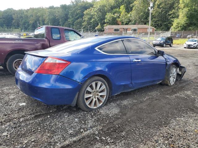 1HGCS22809A006993 - 2009 HONDA ACCORD EXL ლურჯი ფოტო 3