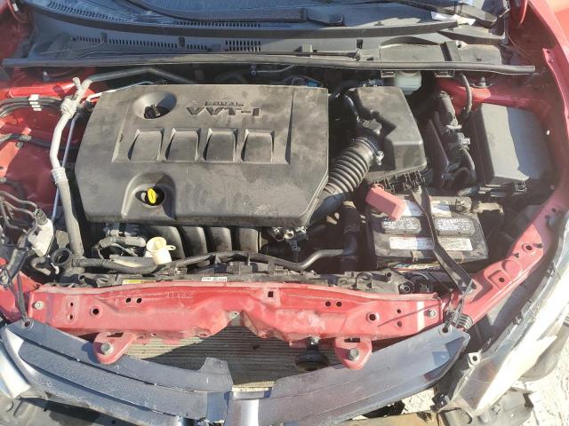 5YFBURHE4GP566891 - 2016 TOYOTA COROLLA L RED photo 11