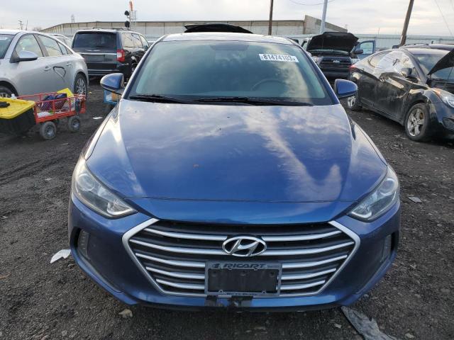 5NPD84LF9HH172009 - 2017 HYUNDAI ELANTRA SE BLUE photo 5