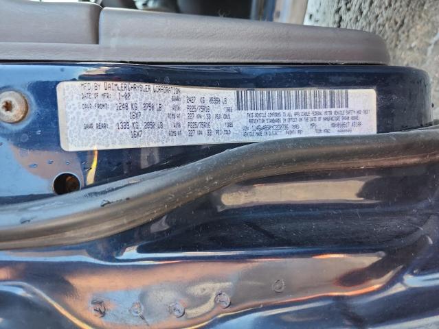 1J4GW48S0YC260736 - 2000 JEEP GRAND CHER LAREDO შავი ფოტო 13