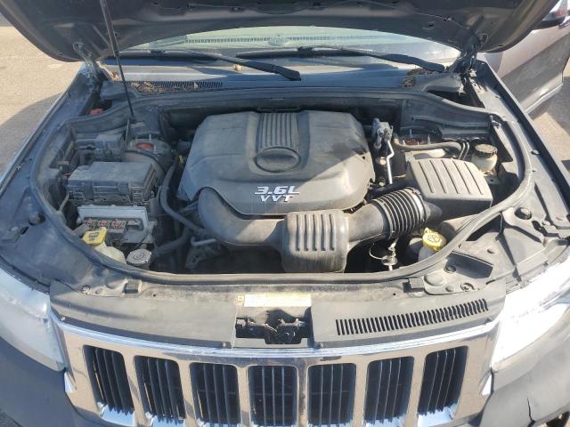 1C4RJFAG1CC133002 - 2012 JEEP GRAND CHER LAREDO Մոխրագույն լուսանկար 11