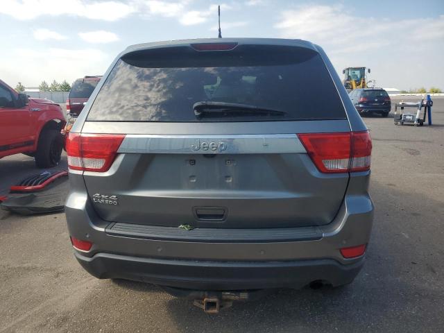 1C4RJFAG1CC133002 - 2012 JEEP GRAND CHER LAREDO Մոխրագույն լուսանկար 6