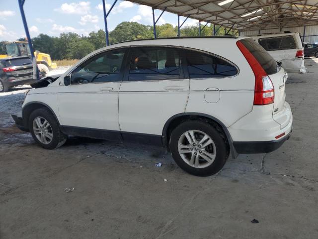 JHLRE3H73AC006096 - 2010 HONDA CR-V EXL WHITE photo 2