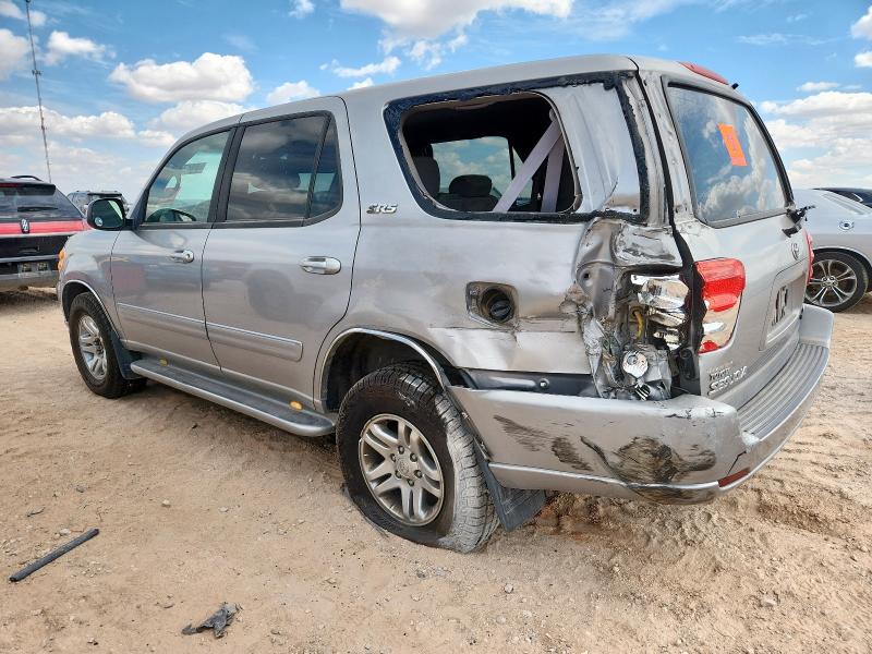 5TDZT34AX2S098893 - 2002 TOYOTA SEQUOIA SR5 银色 照片 2