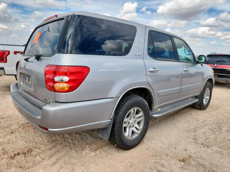 5TDZT34AX2S098893 - 2002 TOYOTA SEQUOIA SR5 银色 照片 3