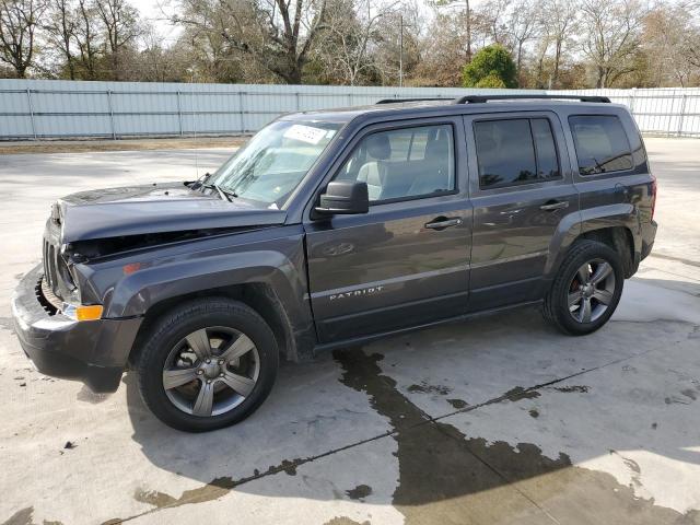 1C4NJPFA8ED737619 - 2014 JEEP PATRIOT LATITUDE GRAY photo 1