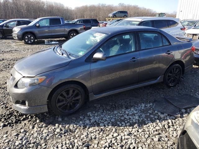 2T1BU4EE1AC414212 - 2010 TOYOTA COROLLA BASE SILVER photo 1