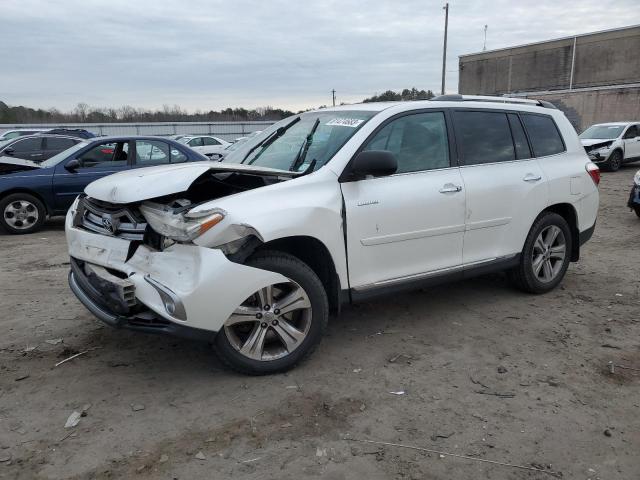 5TDDK3EH9BS064775 - 2011 TOYOTA HIGHLANDER LIMITED WHITE photo 1