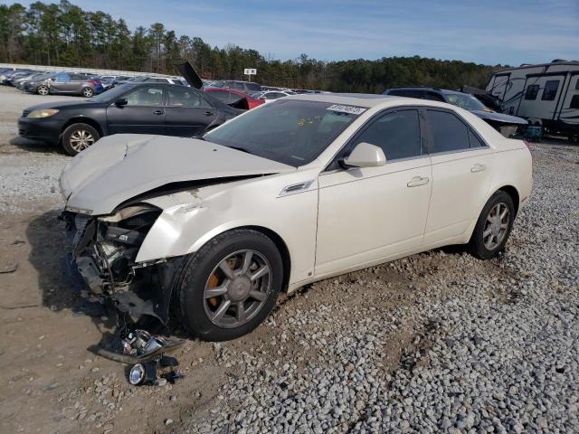 1G6DF577180167725 - 2008 CADILLAC CTS WHITE photo 1