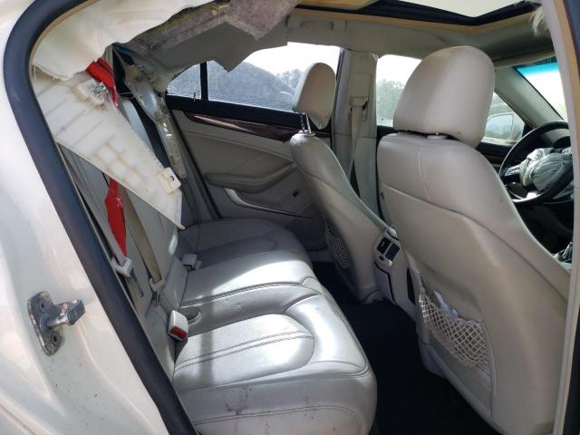 1G6DF577180167725 - 2008 CADILLAC CTS WHITE photo 10