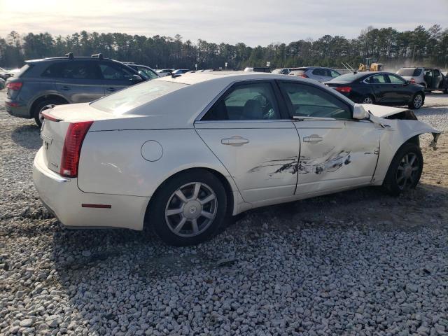 1G6DF577180167725 - 2008 CADILLAC CTS WHITE photo 3